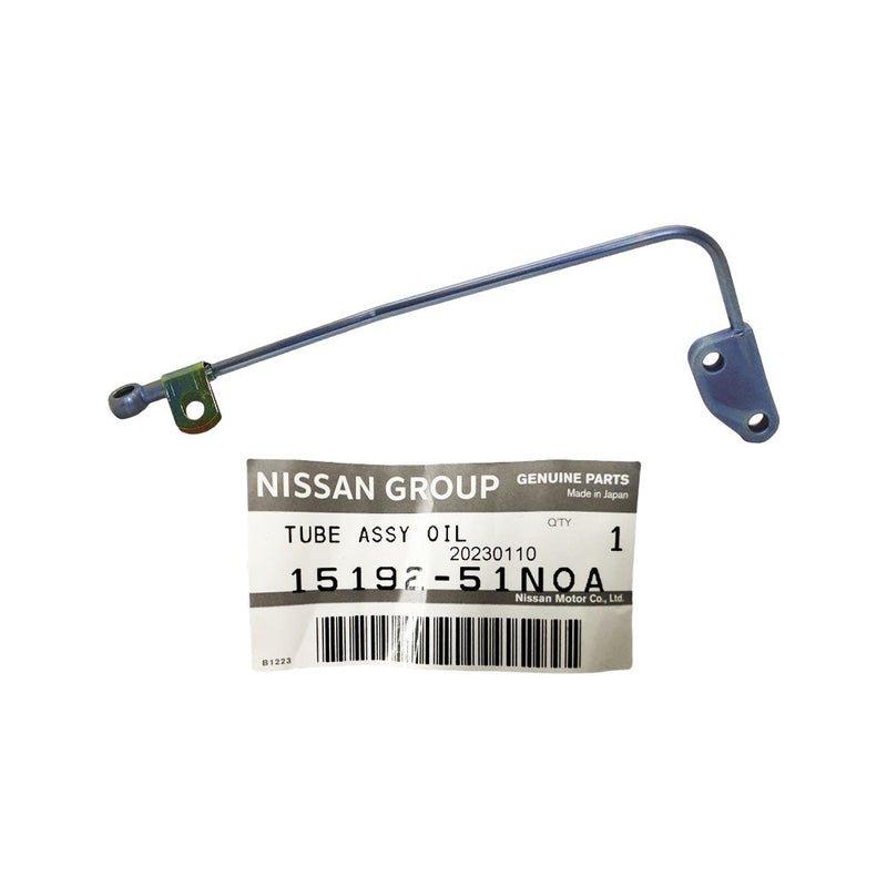 Load image into Gallery viewer, Genuine Turbo Charger Oil Feed Pipe With Gaskets For Nissan Patrol GU TD42 4.2L