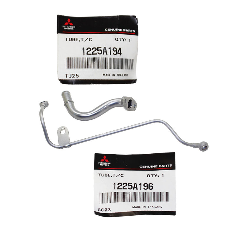 Load image into Gallery viewer, Genuine Turbo Charger Oil Feed & Return Pipe For Mitsubishi Challenger 4D56 2.5L