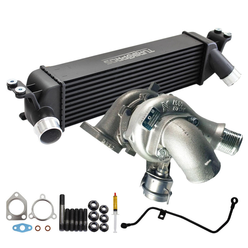 Load image into Gallery viewer, Genuine Turbo Charger & Oil Feed Pipe With 85mm Intercooler For Hyundai iLoad/iMax D4CB 2.5L 2011-2014