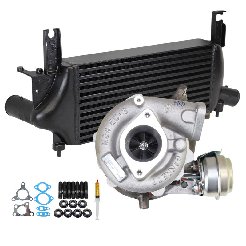 Load image into Gallery viewer, Genuine Turbo Charger With 75mm Intercooler For Nissan Pathfinder R51 YD25 2.5L 4 Bolts