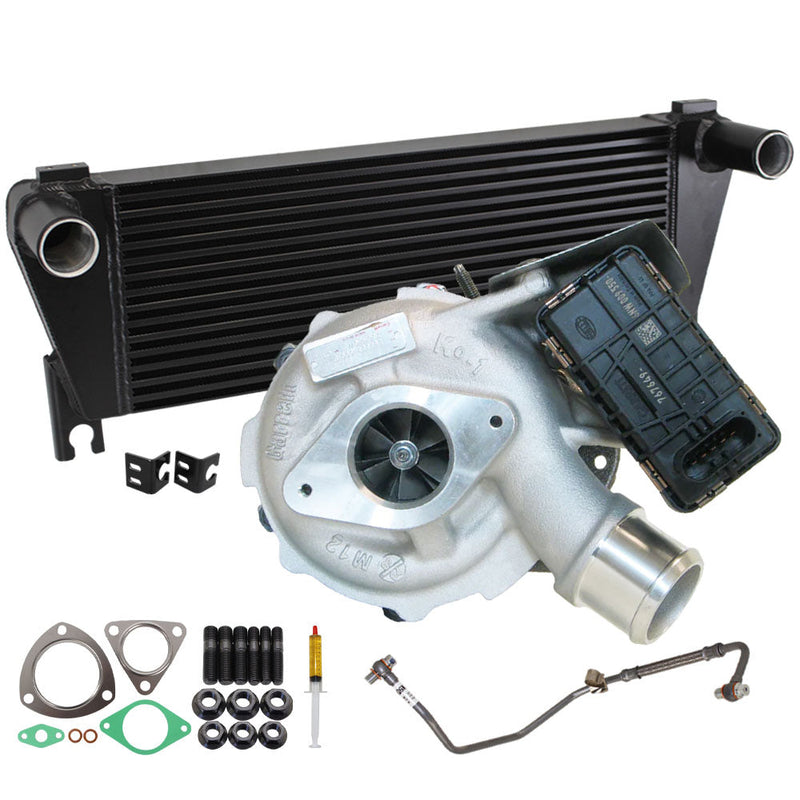 Load image into Gallery viewer, Genuine Turbo Charger & Oil Feed Pipe With 70mm Intercooler For Mazda BT50 3.2L 2011-2015