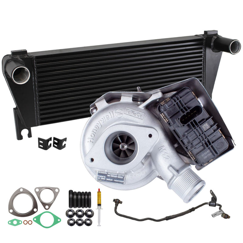 Load image into Gallery viewer, Genuine Turbo Charger & Oil Feed Pipe With 70mm Intercooler For Ford Everest UA / Ford Ranger 2.2L 2015 Onwards