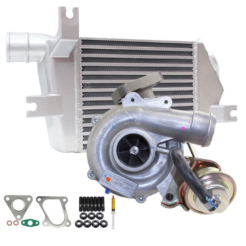 Load image into Gallery viewer, Genuine Turbo Charger With 60mm Intercooler For Mitsubishi Triton MN 4D56 2.5L VT10