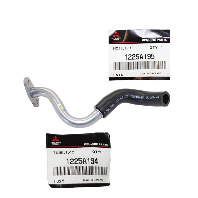 Load image into Gallery viewer, Genuine Turbo Charger Oil Return Pipe & Return Hose For Mitsubishi Triton MN 4D56 2.5L