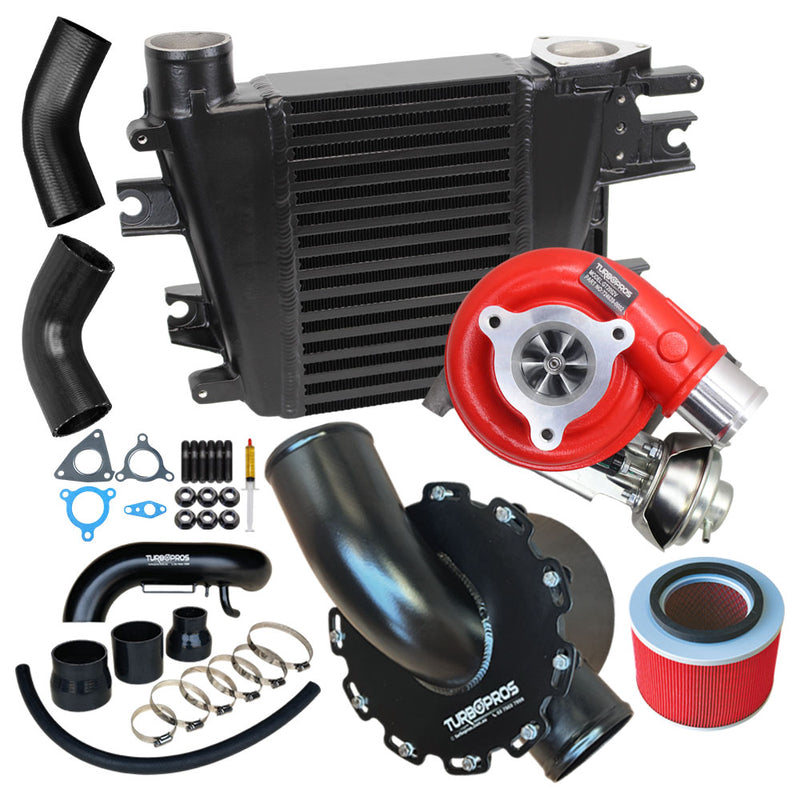 Load image into Gallery viewer, GEN1 High Flow Turbo, Intercooler, Airbox and Piping Kit For Nissan Patrol ZD30 3.0L Direct Injection 2000-2007