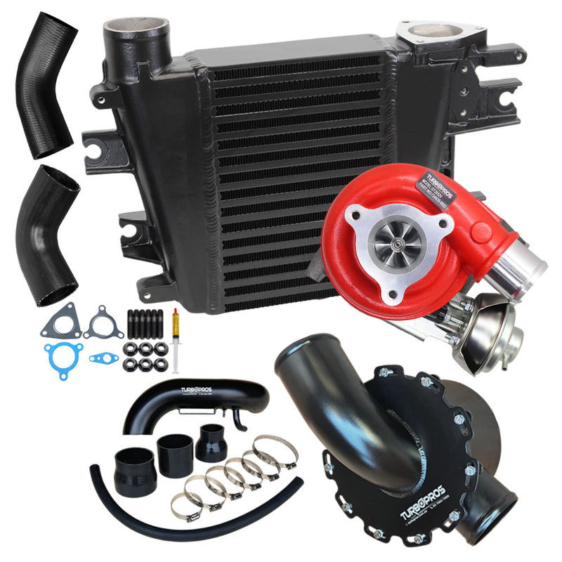 Load image into Gallery viewer, GEN1 High Flow Turbo, Intercooler, Airbox and Piping Kit For Nissan Patrol ZD30 3.0L Direct Injection 2000-2007