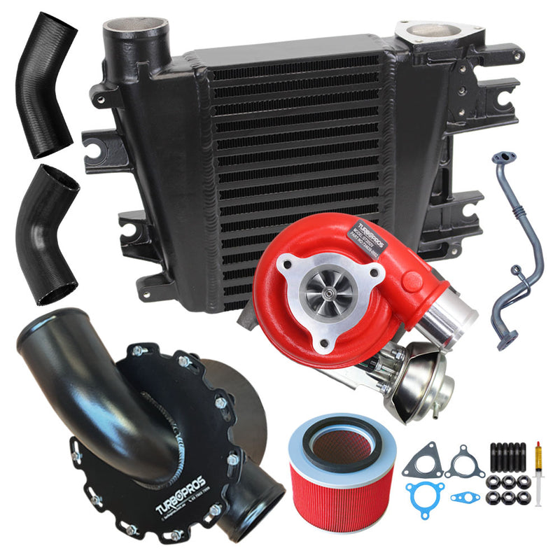 Load image into Gallery viewer, GEN1 High Flow Turbo, Intercooler and Air Box For Nissan Patrol ZD30 3.0L Fits Early DI 2000-2002