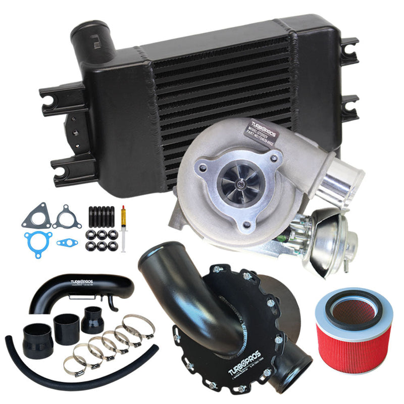 Load image into Gallery viewer, Upgrade Turbo, Intercooler, Airbox and Piping Kit For Nissan Patrol ZD30 3.0L