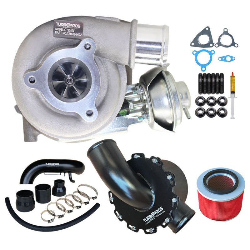 Load image into Gallery viewer, Upgrade Turbo, Airbox and Piping Kit For Nissan Patrol ZD30 3.0L