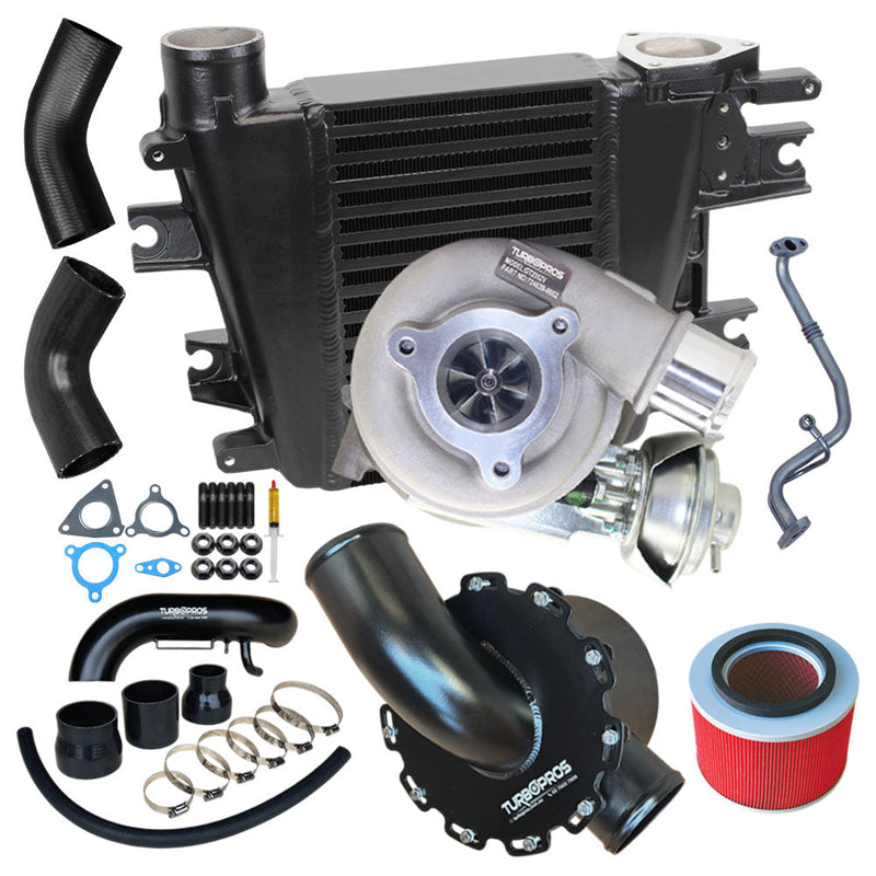 Load image into Gallery viewer, Upgrade Turbo, Intercooler, Airbox and Piping Kit For Nissan Patrol ZD30 3.0L Fits Early DI 2000-2002