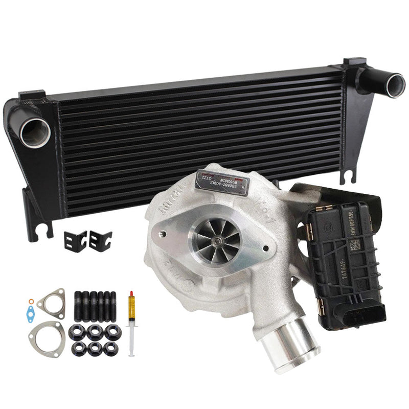 Load image into Gallery viewer, Garrett PowerMax Turbo Charger With Upgrade 70mm Intercooler For Mazda BT50 3.2L 2011-2020