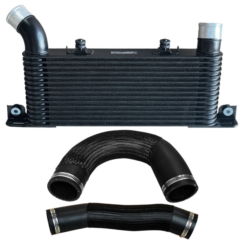 Load image into Gallery viewer, Upgrade Aluminium 64mm Intercooler & Hoses For Mitsubishi Pajero NM / NP 4M41 3.2L 2000-2006