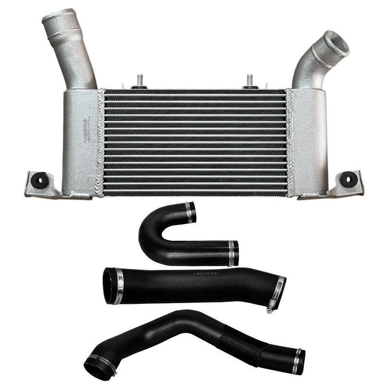 Load image into Gallery viewer, Upgrade Aluminium 64mm Intercooler & Hoses For Mitsubishi Pajero 4M41 3.2L