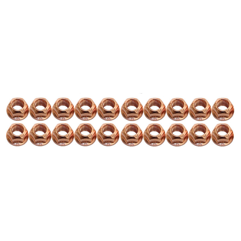 Load image into Gallery viewer, 20 Pcs M10 x 1.5mm High Tensile Copper Nut Set