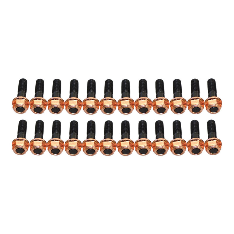 Load image into Gallery viewer, 24 Pcs M10x1.25x45mm High Tensile Stud Kit for Manifold & Turbo