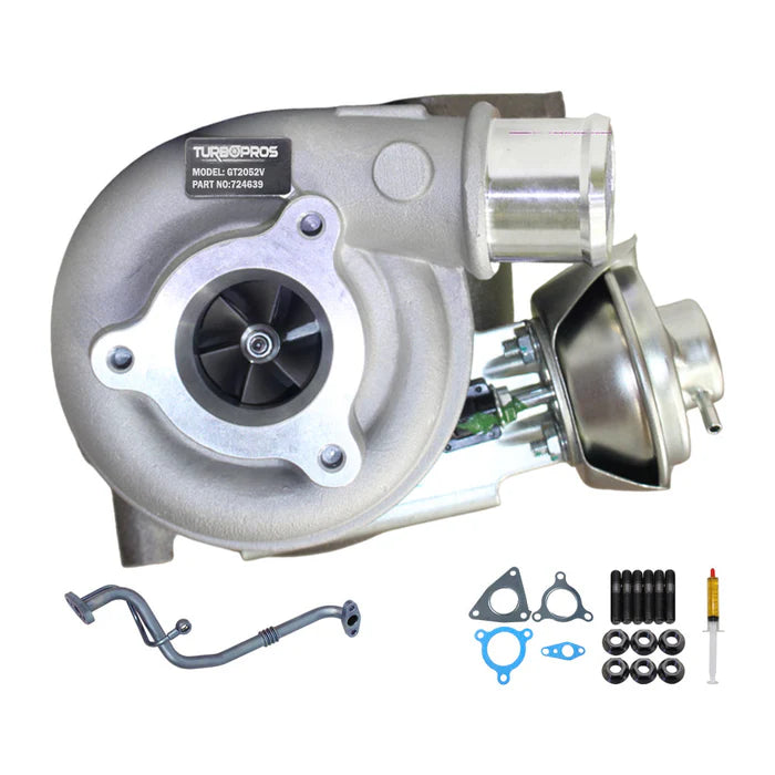 Load image into Gallery viewer, Turbo Charger With Genuine Oil Feed Pipe For Nissan Patrol GU ZD30 3.0L Fits Early DI 2000 - 2002
