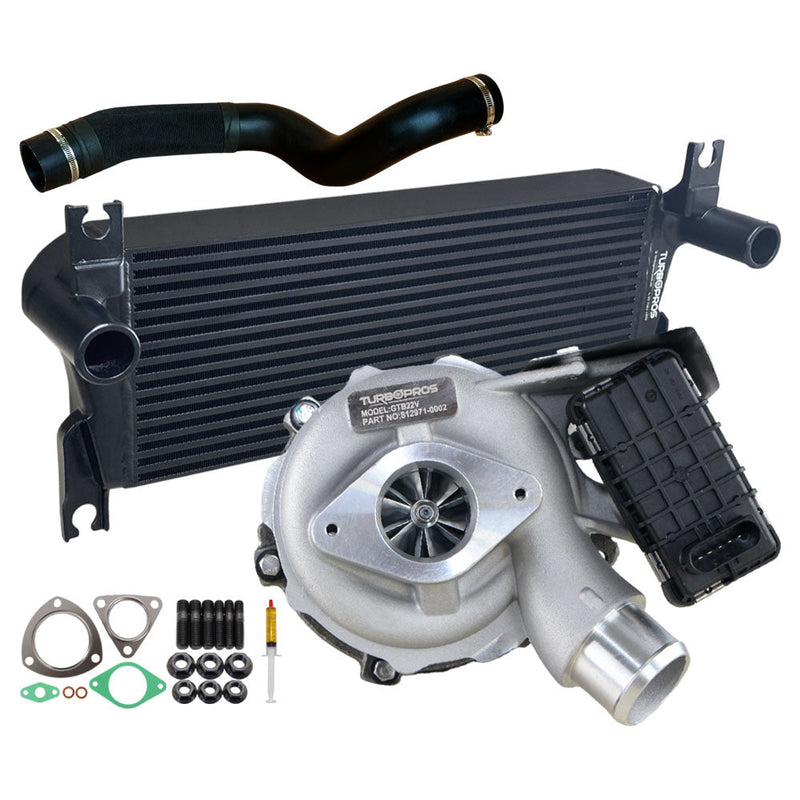 Load image into Gallery viewer, Upgrade Billet Turbo Charger With 106mm Intercooler & Hose For Ford Ranger & Mazda BT50 3.2L 2011-2015