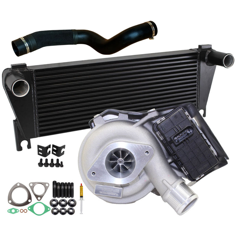 Load image into Gallery viewer, Upgrade Billet Turbo Charger With 70mm Intercooler & Hose For Ford Ranger / Everest 2.2L 2015 Onwards