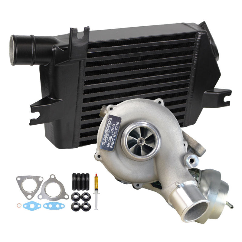Load image into Gallery viewer, Upgrade Billet Turbo Charger With 60mm Intercooler For Mitsubishi Triton MN 4D56 2.5L VT16