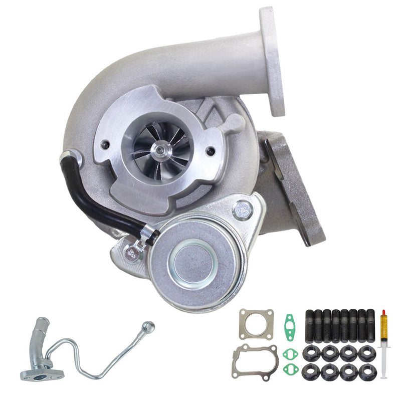 Load image into Gallery viewer, Upgrade Billet Turbo Charger With Genuine Oil Feed Pipe For Toyota LandCruiser 100 Series HDJ100 1HD-FTE 4.2L