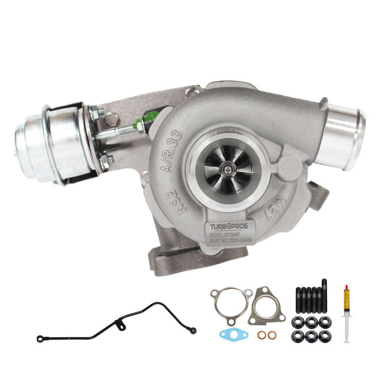 Load image into Gallery viewer, Upgrade Billet Turbo Charger With Genuine Oil Feed Pipe For Hyundai i30 1.6L