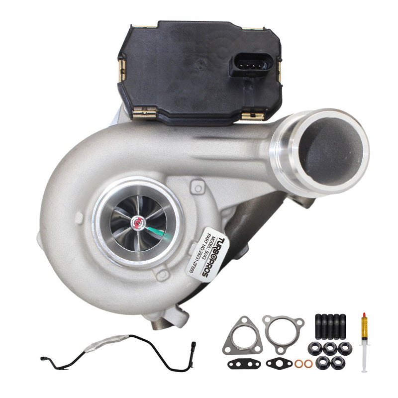 Load image into Gallery viewer, Upgrade Billet Turbo Charger With Genuine Oil Feed Pipe For Kia Carnival D4HB 2.2L 2014 Onwards