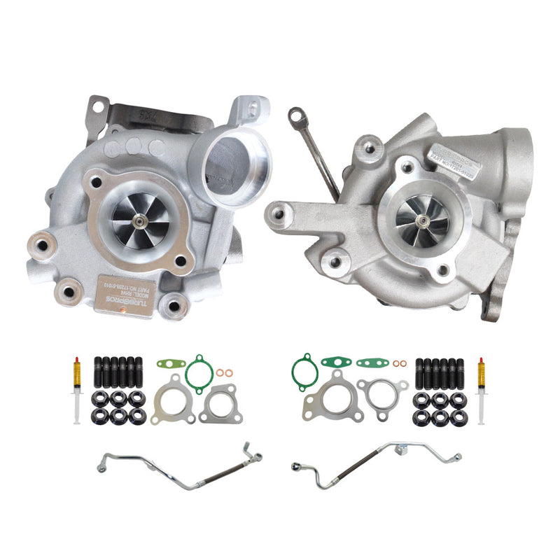 Load image into Gallery viewer, Upgrade Billet Turbo Charger With Genuine Oil Feed Pipe For Toyota LandCruiser 200 Series VDJ200 1VD-FTV 4.5L