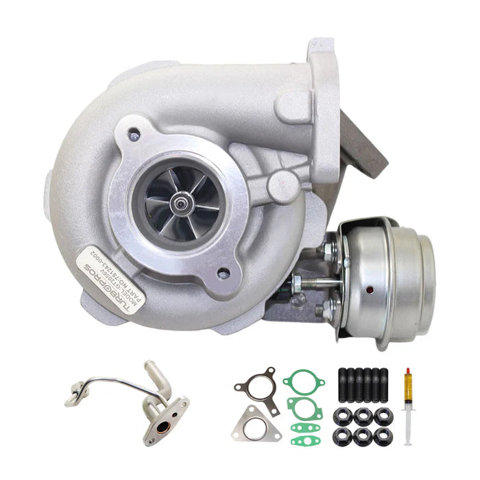 Load image into Gallery viewer, Upgrade Billet Turbo Charger With Genuine Oil Feed Pipe For Nissan Pathfinder R51 YD25 2.5L 3-Bolt