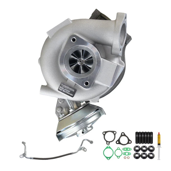 Load image into Gallery viewer, Upgrade Billet Turbo Charger With Genuine Oil Feed Pipe For Toyota LandCruiser 78 Series VDJ78R 1VD-FTV V8 4.5L