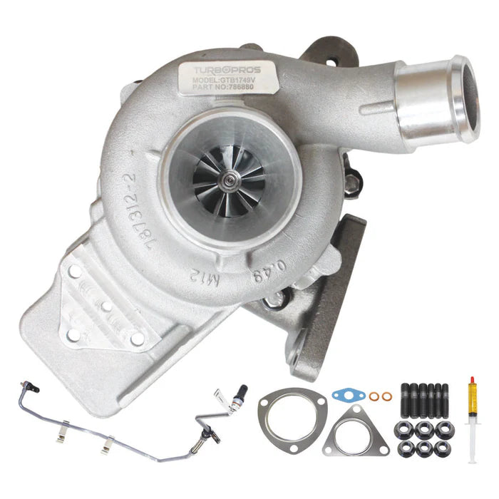 Load image into Gallery viewer, Upgrade Billet Turbo Charger With Genuine Oil Feed Pipe For Ford Transit/Transit Custom 2.2L FWD 786880-0021