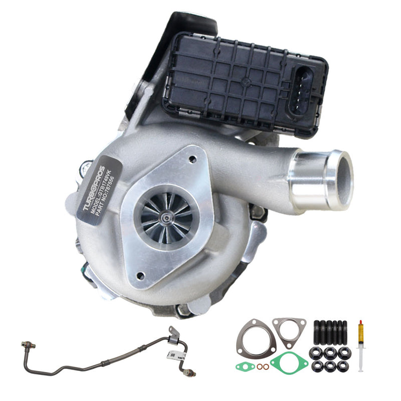 Load image into Gallery viewer, Upgrade Billet Turbo Charger With Genuine Oil Feed Pipe For Mazda BT-50 2.2L 2011 Onwards