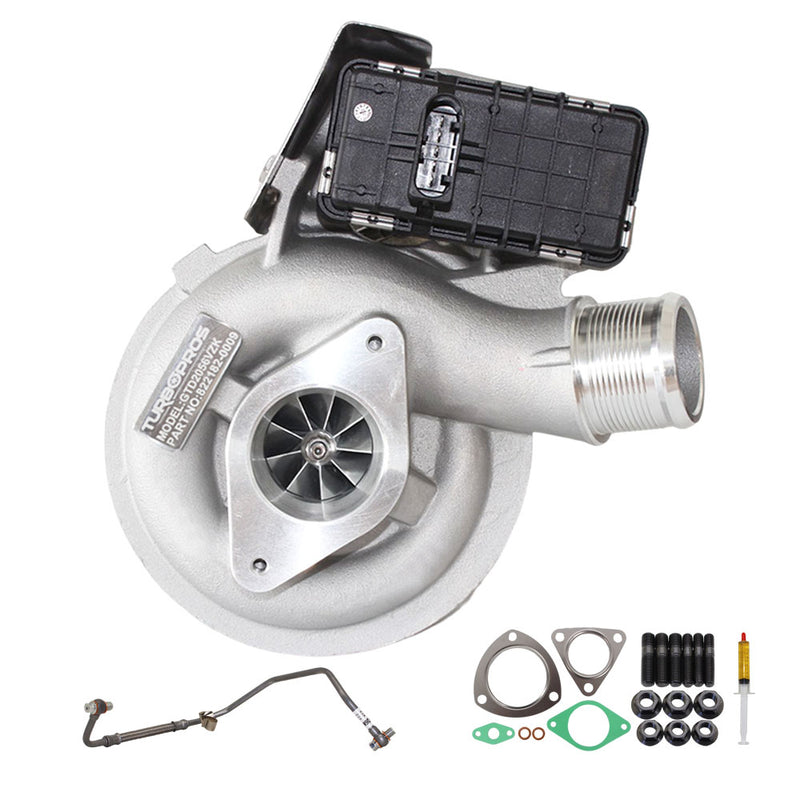 Load image into Gallery viewer, Upgrade Billet Turbo Charger With Genuine Oil Feed Pipe For Ford Ranger 3.2L 2015 Onwards