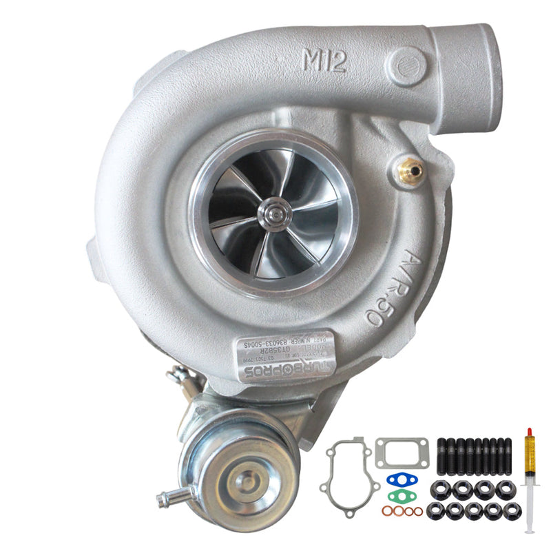 Load image into Gallery viewer, Upgrade Billet GT3582R Turbo Charger With AN8 Oil Catch Can For Ford FPV FG F6 Barra 4.0L