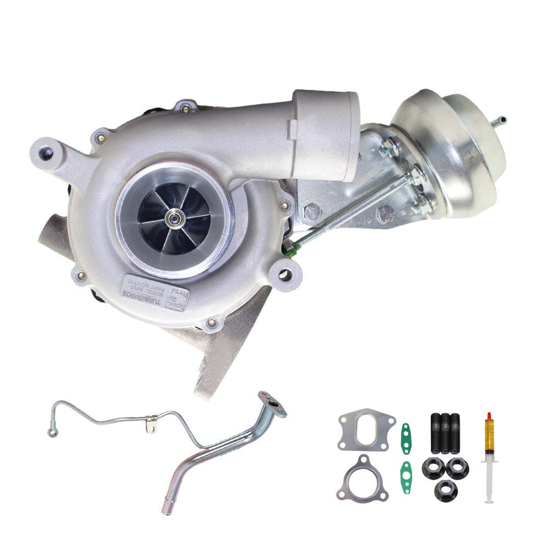 Load image into Gallery viewer, Upgrade Billet Turbo Charger With Genuine Oil Feed Pipe For Mitsubishi Pajero 4M41 3.2L VT12