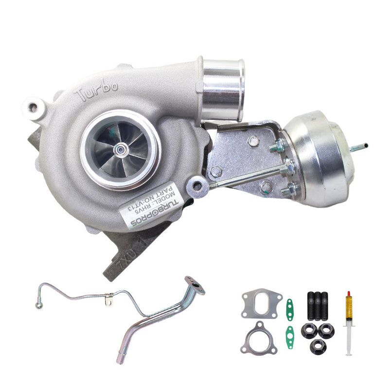 Load image into Gallery viewer, Upgrade Billet Turbo Charger With Genuine Oil Feed Pipe For Mitsubishi Pajero 4M41 3.2L VT13