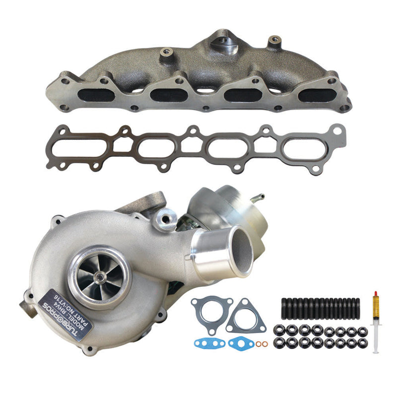 Load image into Gallery viewer, Upgrade Billet Turbo Charger With Genuine Exhaust Manifold, Gasket & Stud Kit For Mitsubishi Challenger 4D56 2.5L VT16