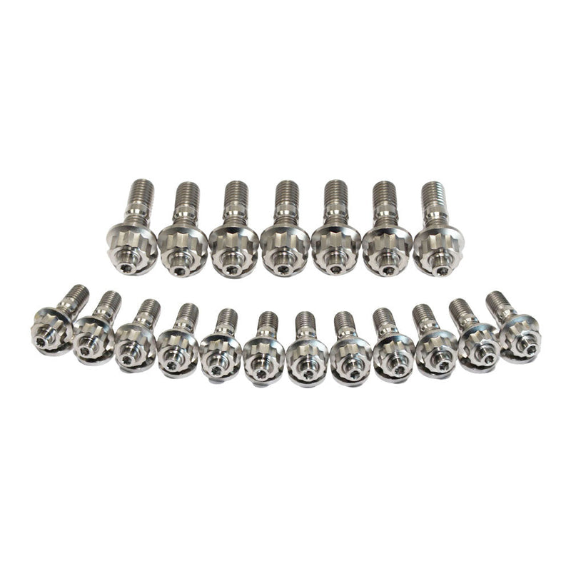 Load image into Gallery viewer, Titanium Exhaust Manifold & Turbo Charger Stud Kit For Mitsubishi Pajero 4M41 3.2L