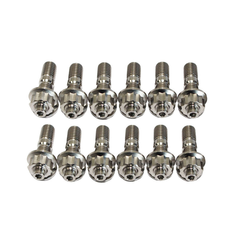 Load image into Gallery viewer, Titanium Twin Turbo Charger Stud Kit For Toyota Landcruiser 200 Series V8 1VD-FTV