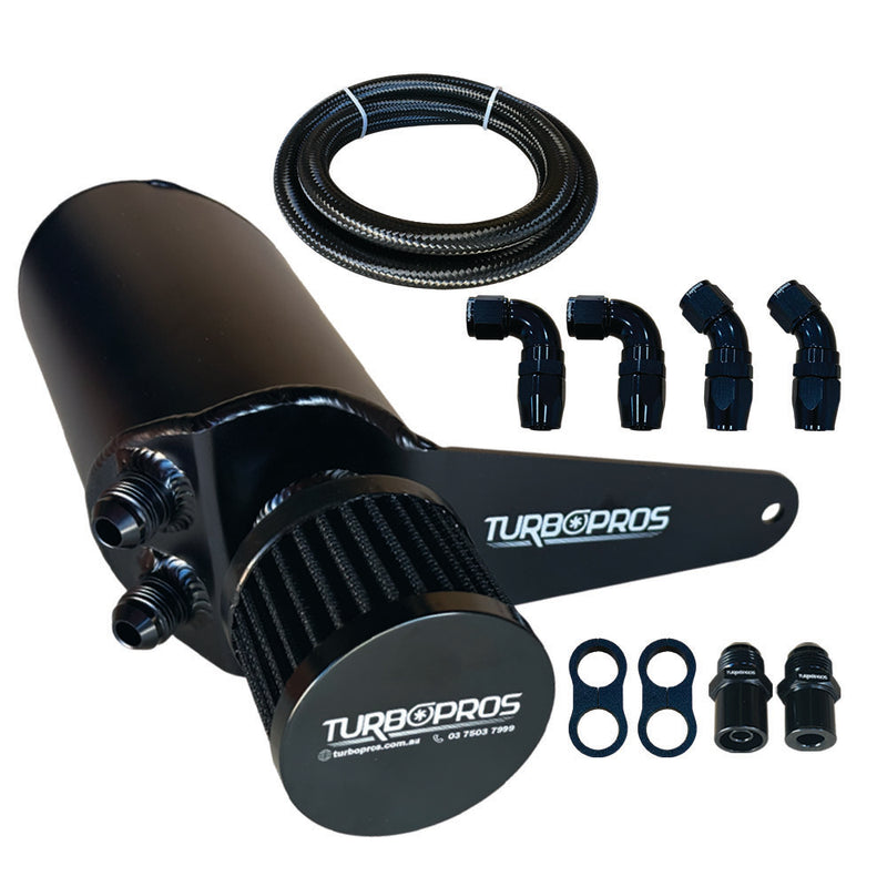 Load image into Gallery viewer, Turbo Pros High Flow -AN8 Oil Catch Can For Ford Falcon XR6 BA/BF/FG Barra 4.0L