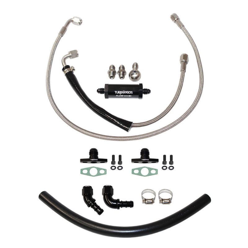Load image into Gallery viewer, Turbo Pros Turbo Oil Feed & Return Line Kit For Ford Falcon XR6 BA/BF/FG Barra 4.0L