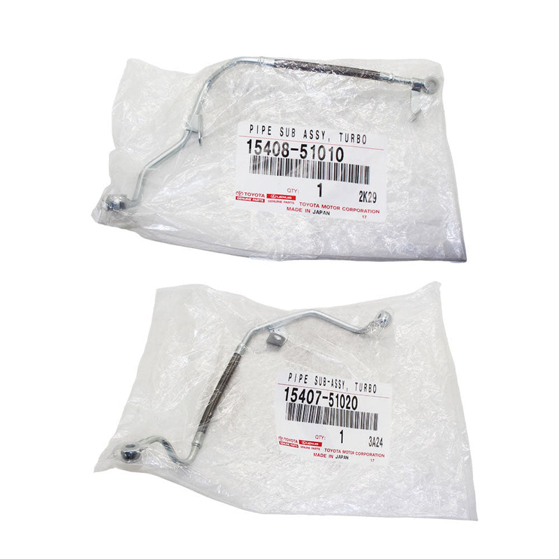 Load image into Gallery viewer, Genuine Turbo Charger Oil Feed Pipe For Toyota LandCruiser 200 Series 1VD-FTV 4.5L