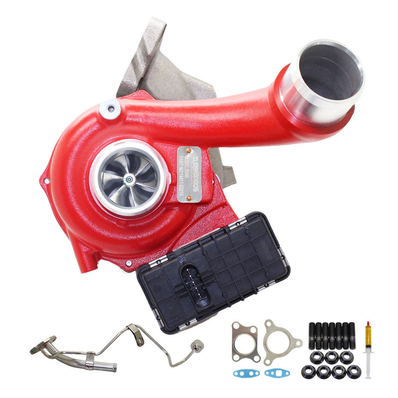 Load image into Gallery viewer, GEN1 High Flow Turbo Charger With Genuine Oil Feed Pipe For Nissan Pathfinder R51 YD25 2.5L 2010 Onwards