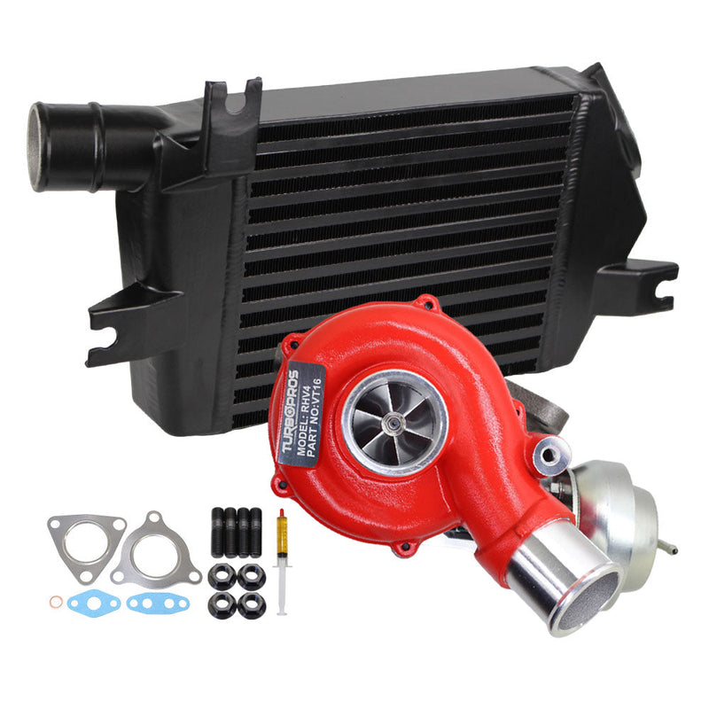 Load image into Gallery viewer, GEN1 High Flow Turbo Charger With Intercooler For Mitsubishi Triton MN 4D56 2.5L VT16