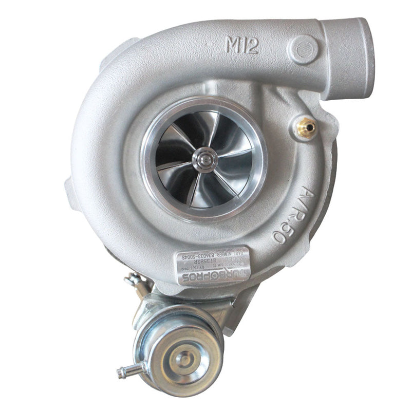 Load image into Gallery viewer, Upgrade Billet GT3582R Turbo Charger With Oil Feed Line And Bracket Kit For Ford Falcon FG FGX XR6/G6E Barra 4.0L
