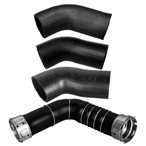 Hot Side & Cold Side Intercooler Hoses For Nissan Pathfinder R51 Ti 550 V9X V6 3.0L
