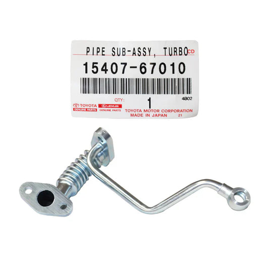 Upgrade Billet Turbo Cartridge CHRA Core With Oil Feed Pipe For Toyota LandCruiser Prado 1KZ-TE 3.0L CT12B