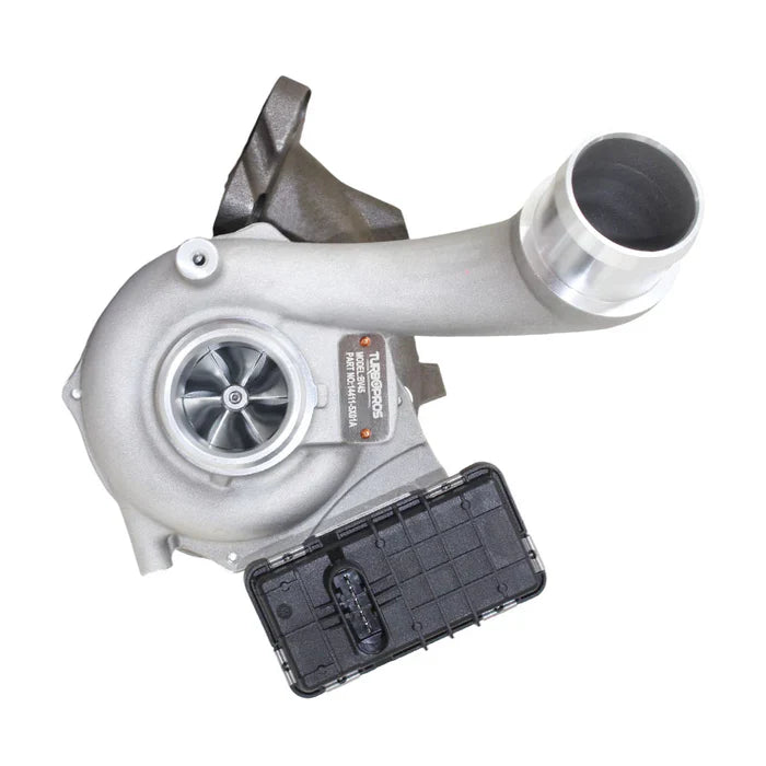 Load image into Gallery viewer, Upgrade Billet Turbo Charger With 75mm Intercooler &amp; Hoses And Genuine Oil Feed Pipe For Nissan Navara D40 / Pathfinder R51 YD25 2.5L 2010 Onwards
