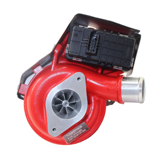 GEN1 High Flow Turbo Charger With 70mm Intercooler & Hose And Genuine Oil Feed Pipe For Ford Everest UA 2.2L 2015 Onwards