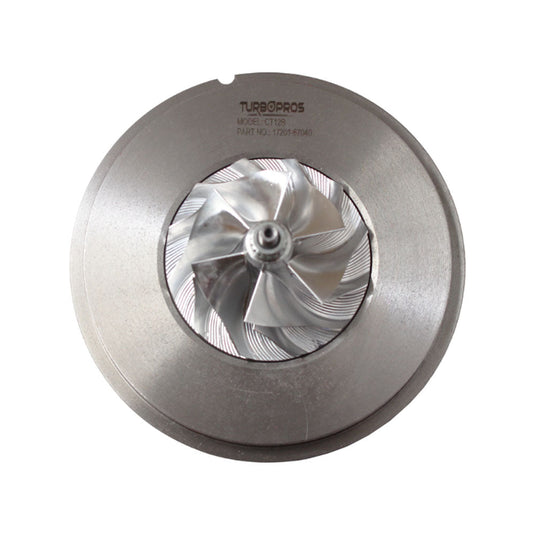 Upgrade Billet Turbo Cartridge CHRA Core With Oil Feed Pipe For Toyota HiAce 1KZ-TE 3.0L CT12B