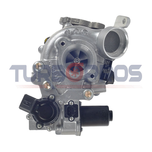 Genuine Turbo Charger RHV4 With Genuine Oil Feed Pipe For Toyota LandCruiser 200 Series 1VD-FTV 4.5L (LHS)